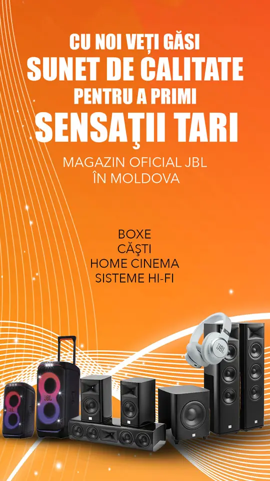 Magazinul oficial JBL Acoustics în Moldova