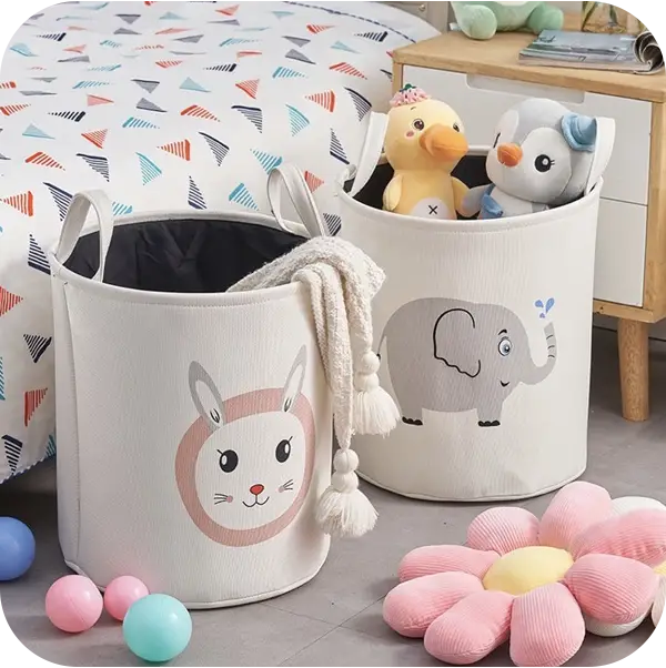 Корзины, мешки для игрушек