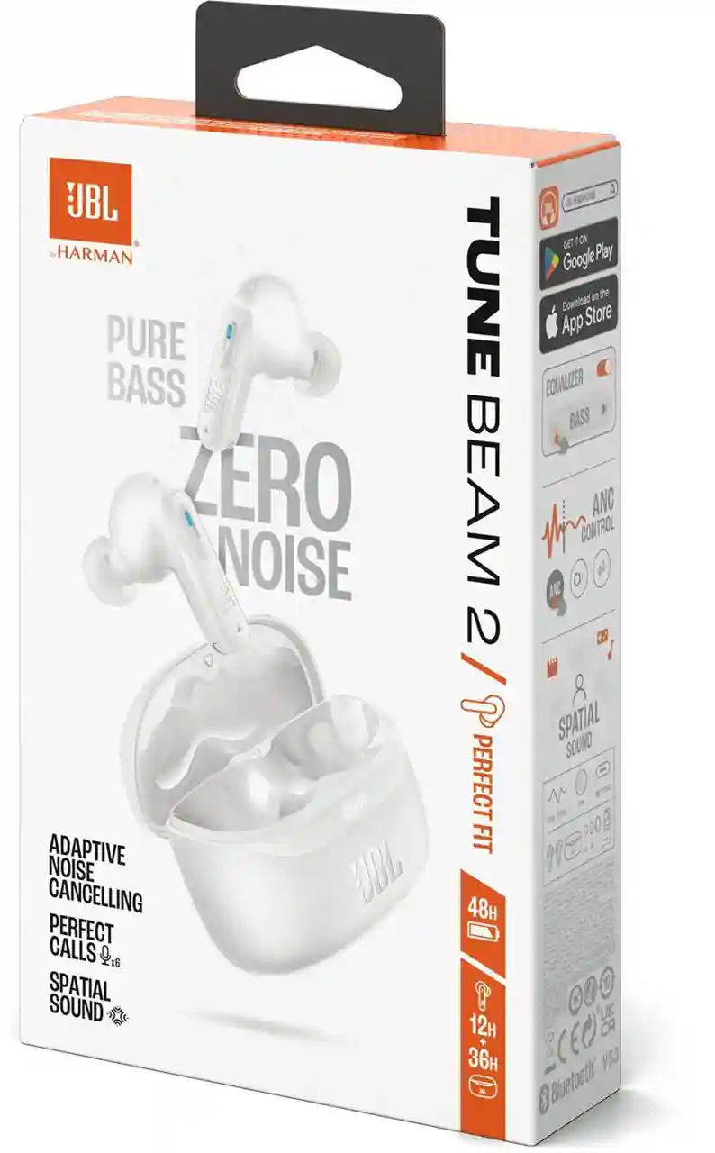 JBL Tune Beam 2 White