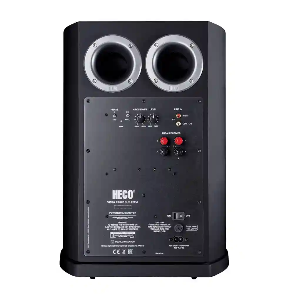 Heco Victa Elite Sub 252 Black