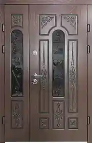 Коричневый/Белый Структурированный