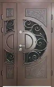 Коричневый/Белый Структурированный
