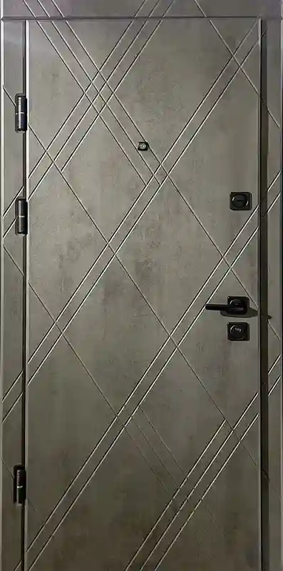 Тёмный Бетон/Белый