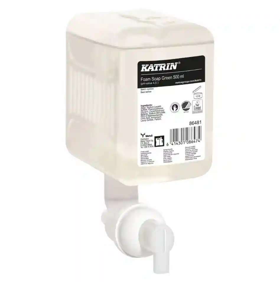 Green - Săpun-spumă 500 ml/1250 doze - 86481