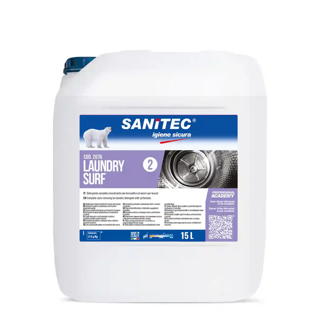 Моющее средство Sanitec Laundry Basic на основе хелатирующих агентов 15 л - 2077
