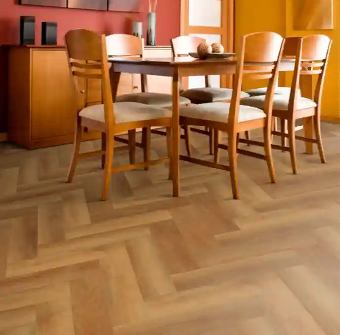 Pardoseală SPC GRABO Domino DOREAH Herringbone 151×600 mm