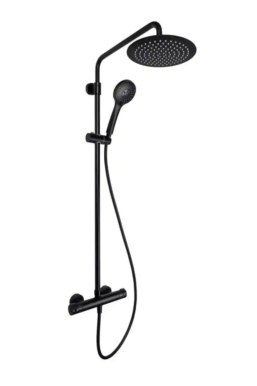 Coloana de dus RUBINETA OLO (BK) + THERMO-15 (BK) 625038