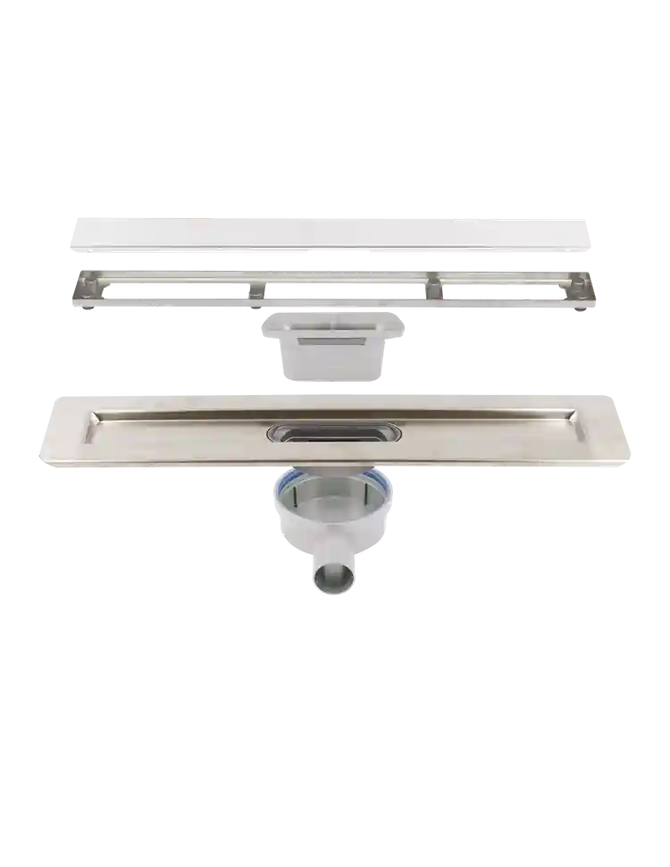 Линейный слив трап для душа Line 1 80cm Shower drain plain grate