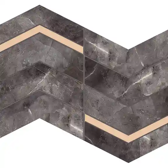 Gresie MOZAIC DECORATIV BLACKWALL LAPATTO 29.8x25