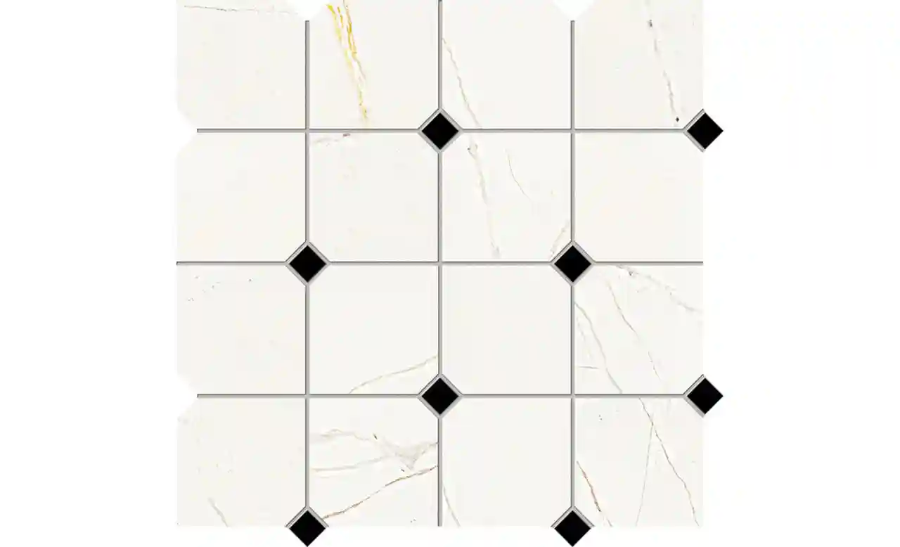 Gresie MOZAIC DECORATIV LILO BIANCO POL 29.8x29.8