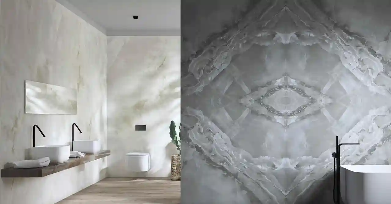 Gresie si faianta portelanata MAREA WHITE POL 120x60