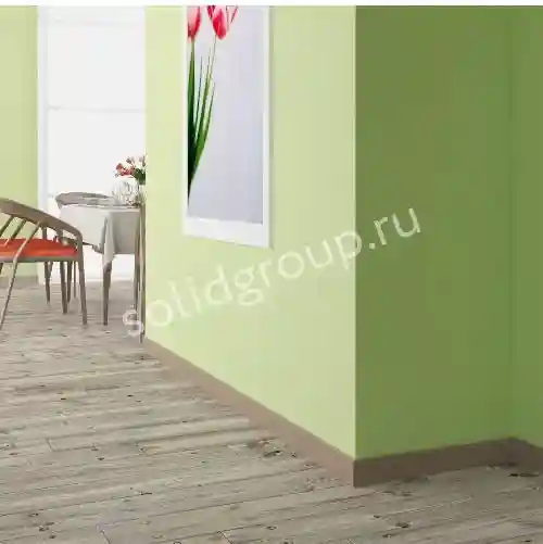 Плинтус Дюрополимер Белый 19/80 С 2000x80x15mm