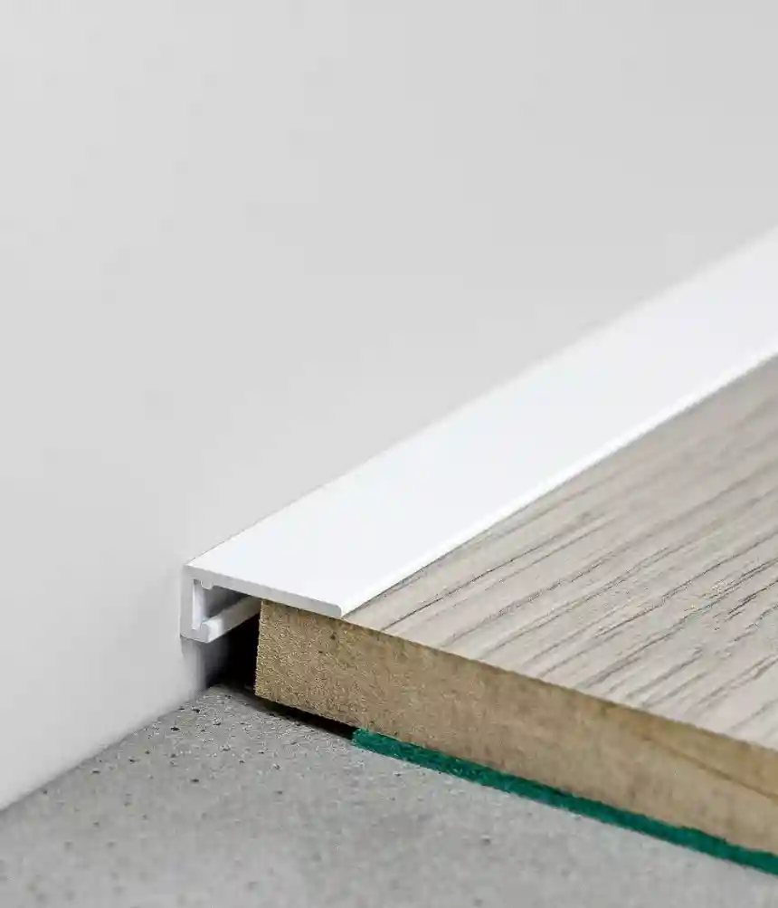 Profilul de plinta AL16X5 White Alb RAL 9016