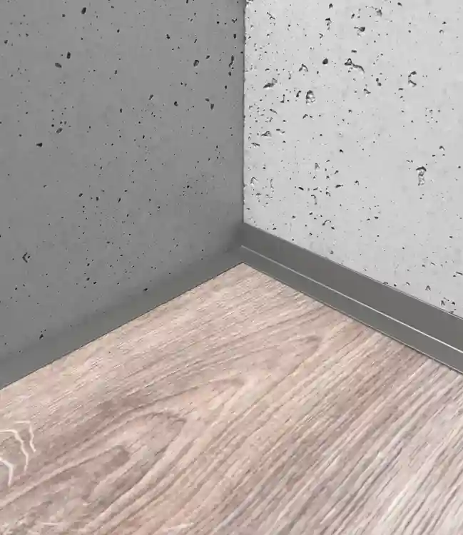 ПРОФИЛЬ MINILEISTE SL16X5mm 16Х25Х2000ММ TITANIUM МАТОВОЕ