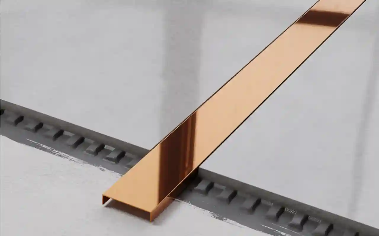 Стальной профиль U-40-2440-COPPER-MI 40x240cm