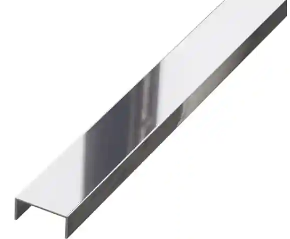 Стальной профиль U-40-2440-SILVER-MI 40x240cm