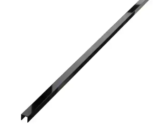 Стальной профиль U-5-2700-BLACK-MI 0.5 x 270cm