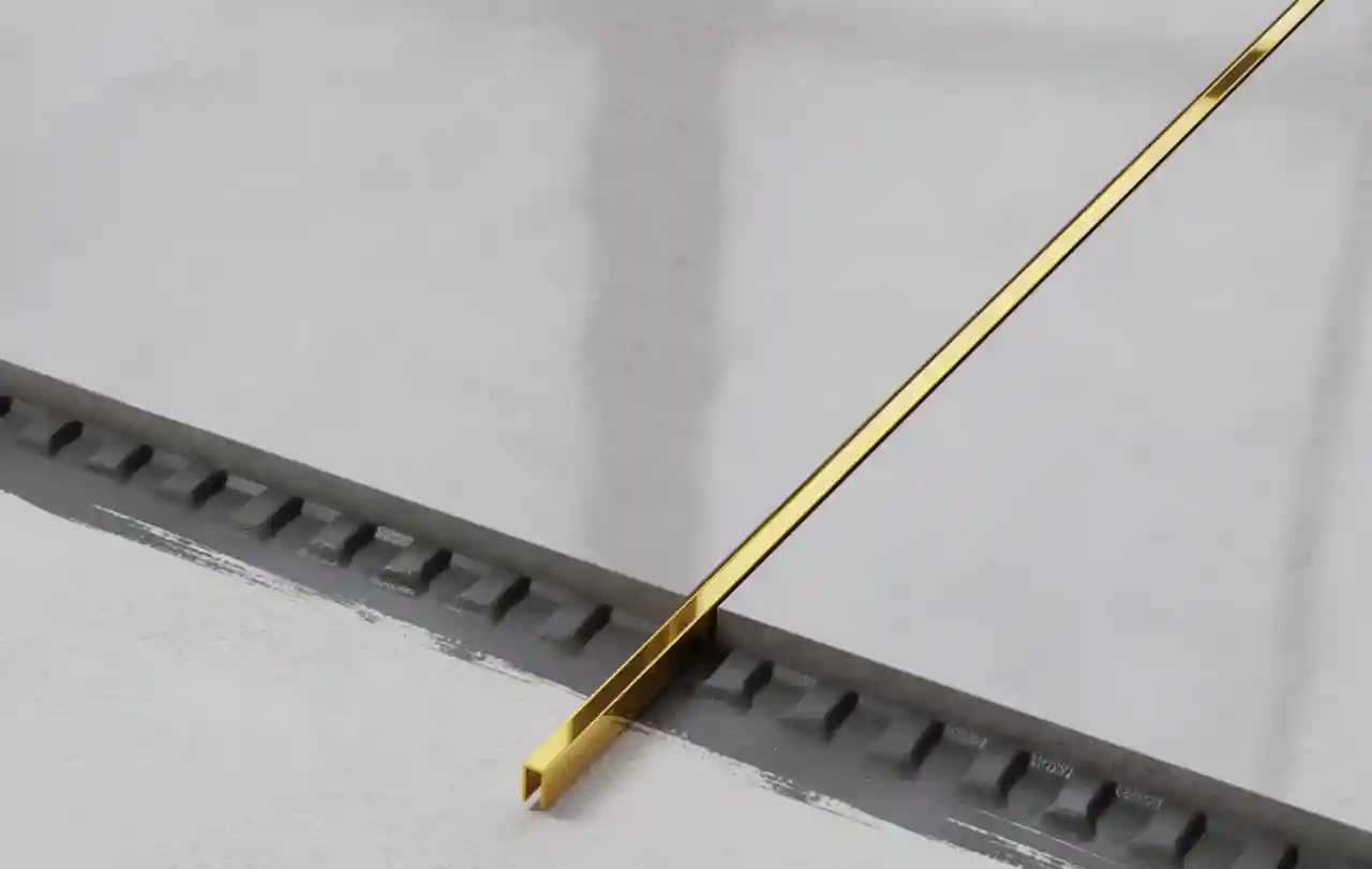 Стальной профиль  U-5-2440-GOLD-MI 0.5x240cm