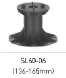 Podeste pentru plăci ceramice, baza cu sistem nivelare SL60-06 (136-165mm)