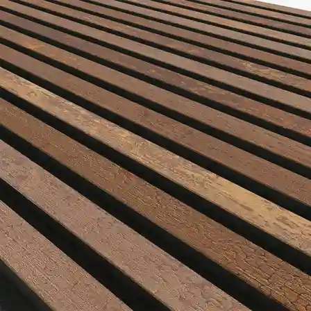 Riflaj din lemn Akupanel Copper Oxide