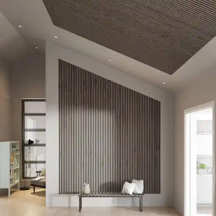 Riflaj din lemn Akupanel Rustic Grey Oak
