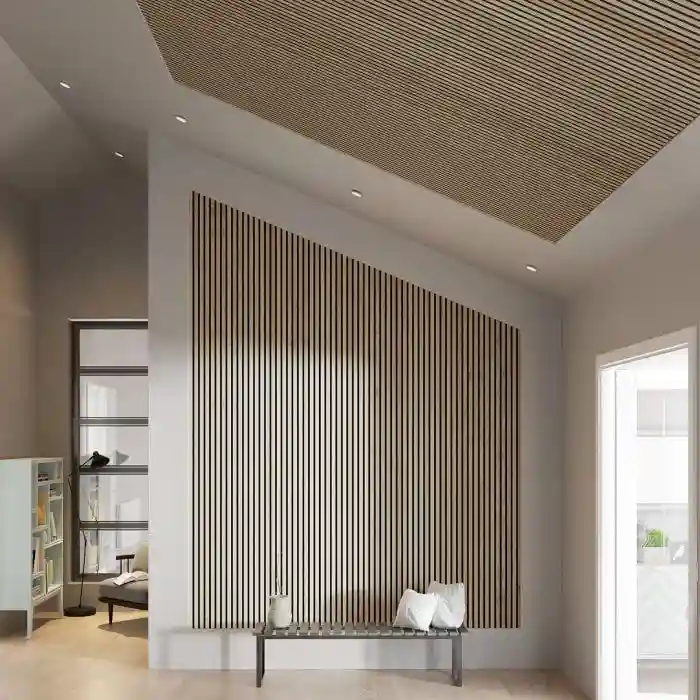 Riflaj din lemn Akupanel Rustic Natural Oak