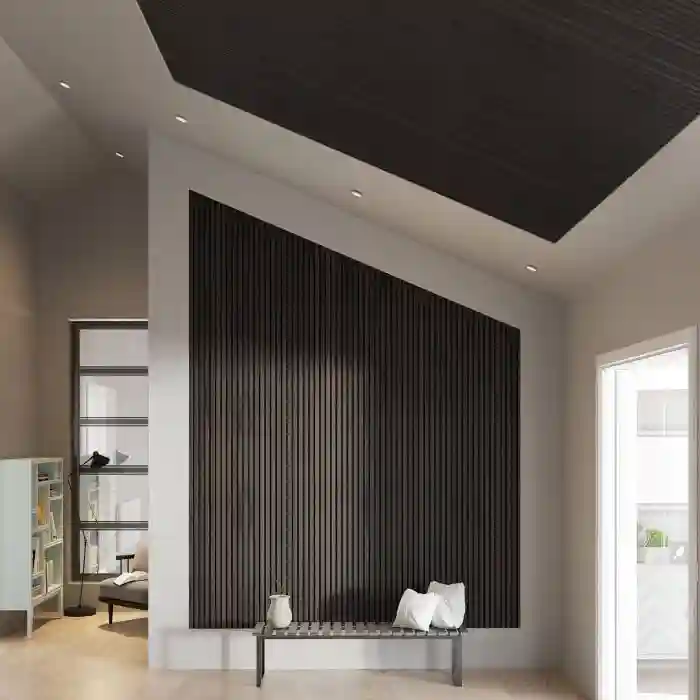 Riflaj din lemn Akupanel Rustic Smoked Oak