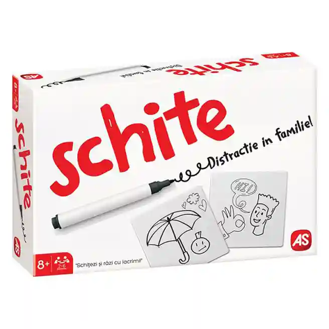 Joc de societate mini "Schite. Distractie in familie" (RO) 60113 (11933)
