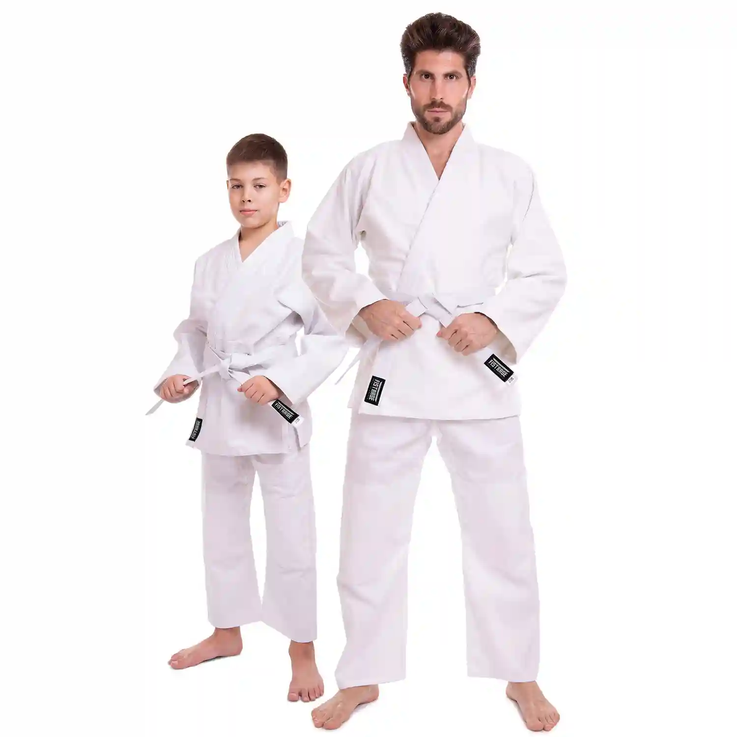 Kimono pt judo alb din coton m.150 cm, 450 g/m2 JD05 / VL-8192 (11583)