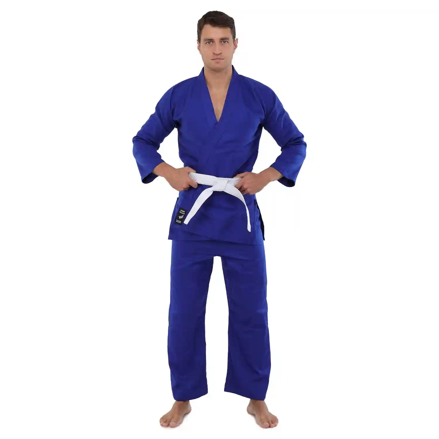 Kimono pt judo din coton m.160, 450 g/m2 MA-0015 / CO-7697 blue (11581)
