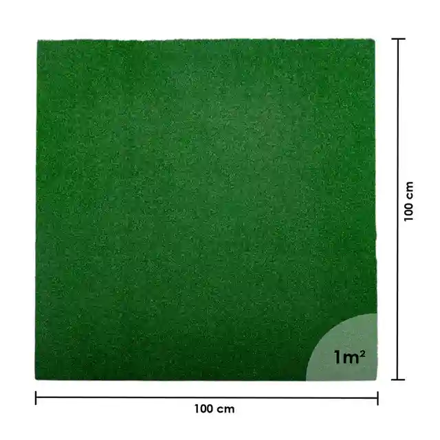 Защитный ковер 100x100x2 см inSPORTline Grasteko 28590 (12763)