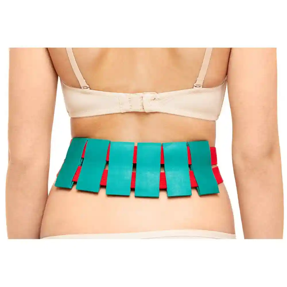 Briu Lyapko masaj acupunctura "Malis" (6 plastine), 36х84 mm, 3.5 Ag (4710)
