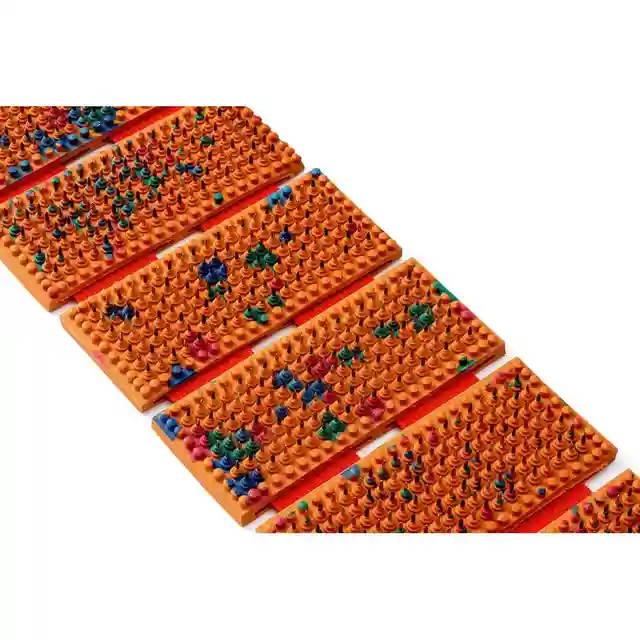 Briu Lyapko masaj acupunctura "Malis" (6 plastine), 36х84 mm, 3.5 Ag (4710)