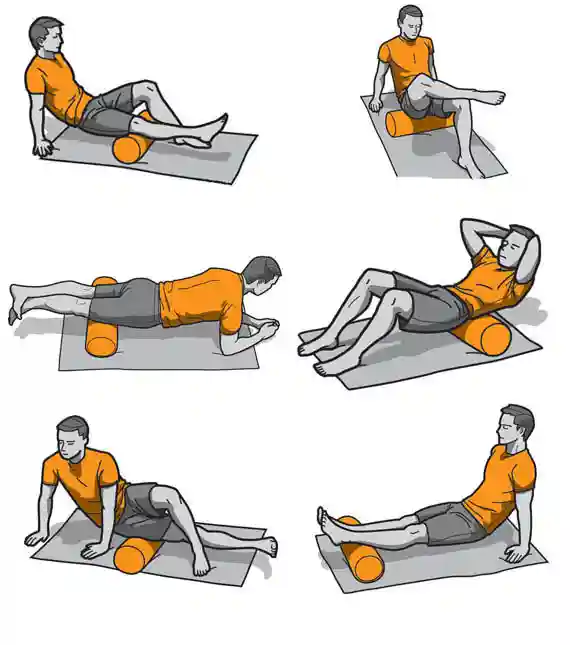 Pilates rol 33х14 cm inSPORTline 13179 (8618)
