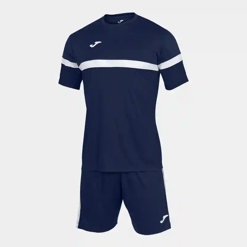 Forma fotbal (maiou + pantaloni scurti) L Joma Danubio navy / white (11319)