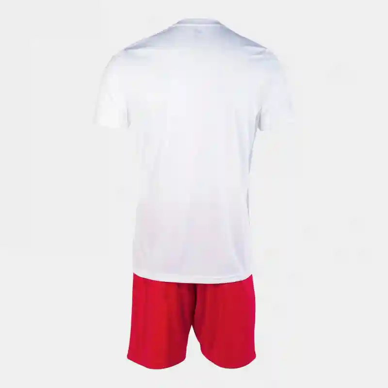 Forma fotbal (maiou + pantaloni scurti) XXS Joma Phoenix II white / red (11548)