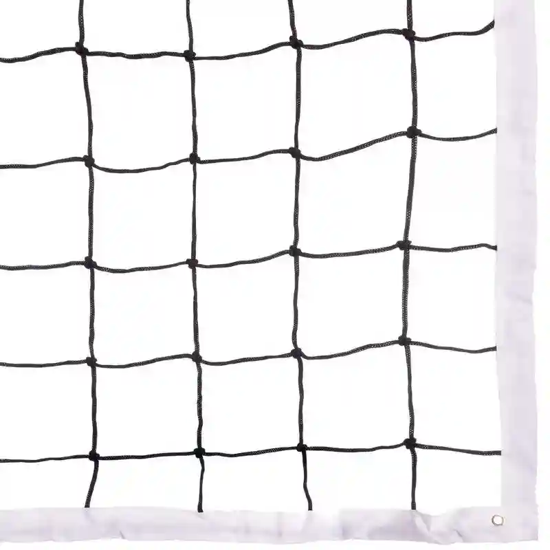 Plasa volei cu fir 9.5х1 m, 12x12 cm C-6390 black-white (8955)