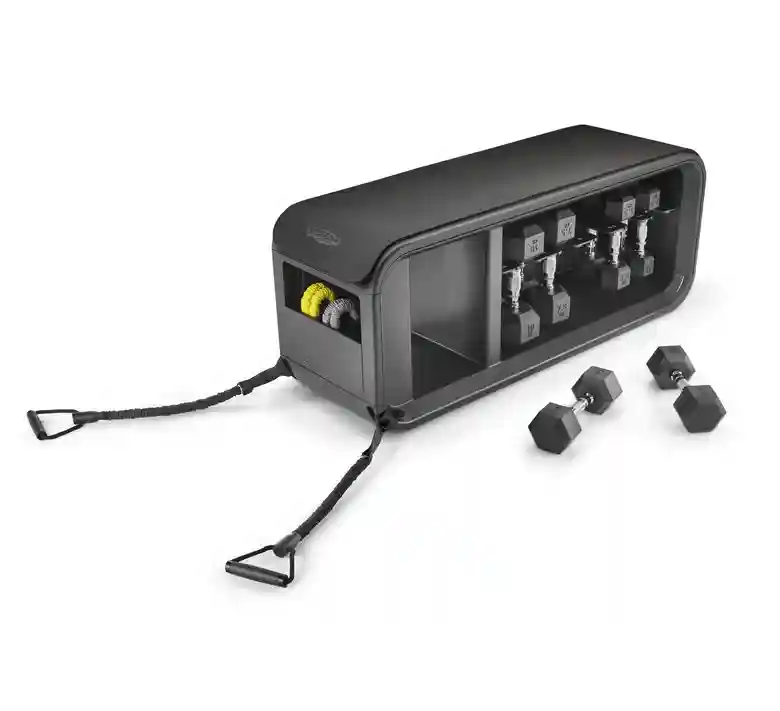 Скамья многофункциональная (макс. 120 кг) 38x113x44 см Technogym Bench (4776)