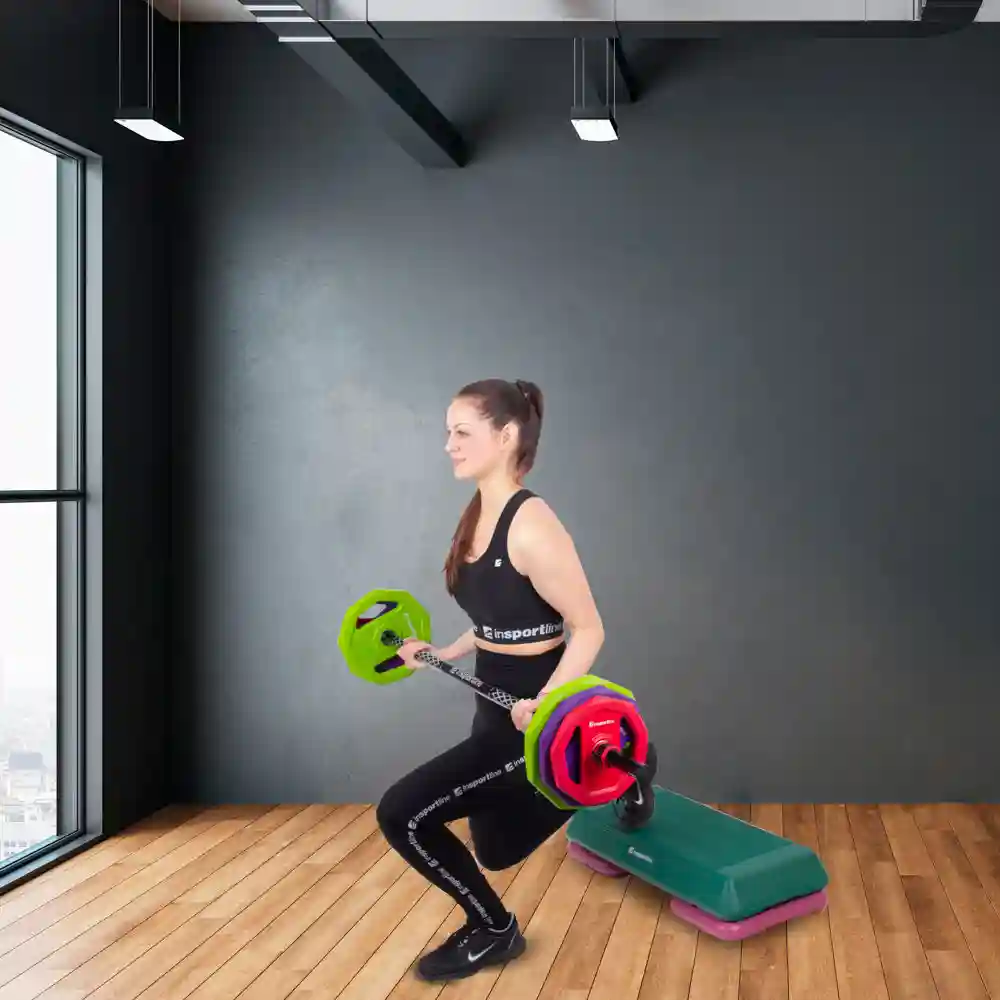 Body Pump set (bara + discuri) 20 kg inSPORTline 21699 (6557)