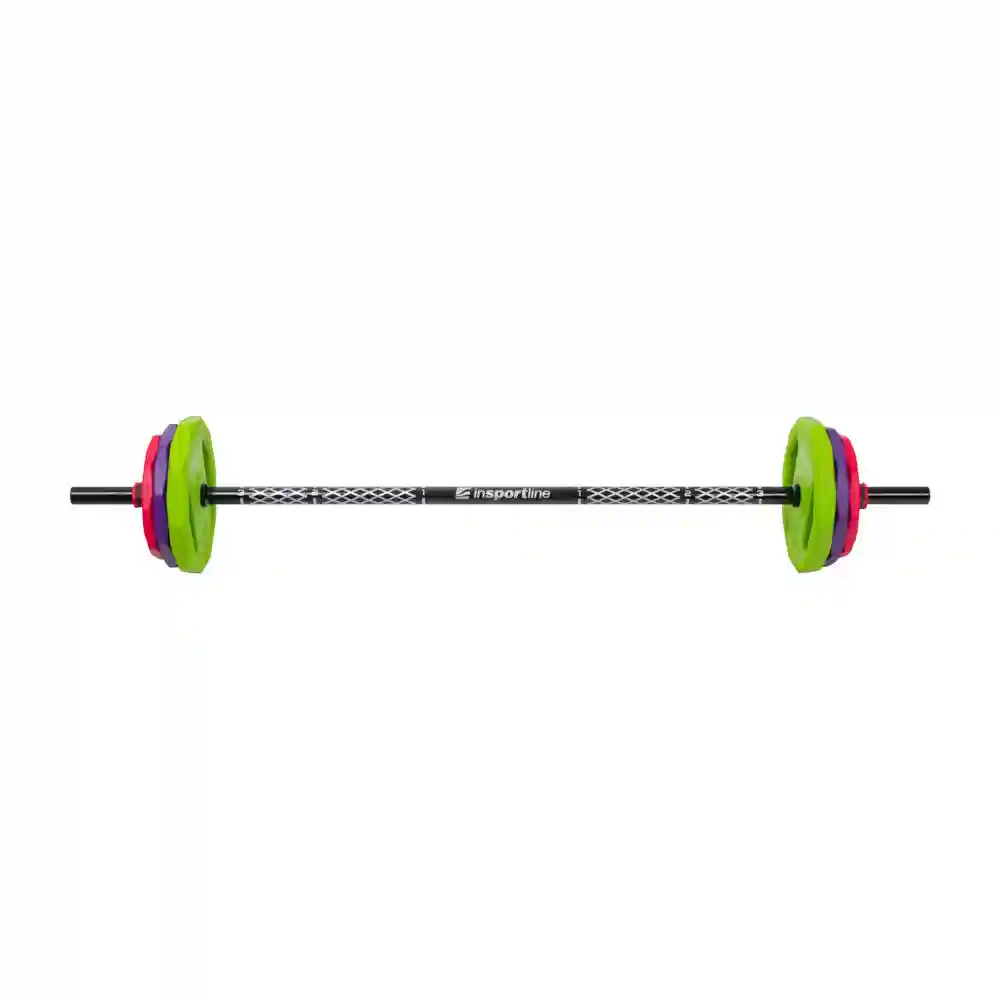 Body Pump set (bara + discuri) 20 kg inSPORTline 21699 (6557)