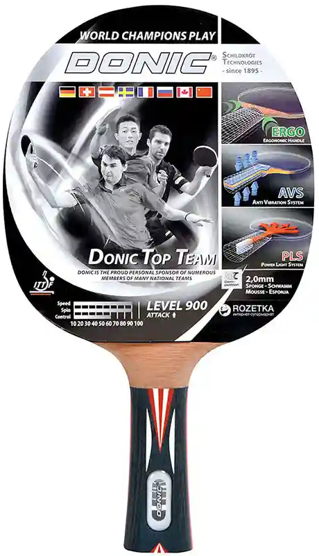 Paleta tenis de masa 2 mm Donic Top Team 900 / 754199 (3199)
