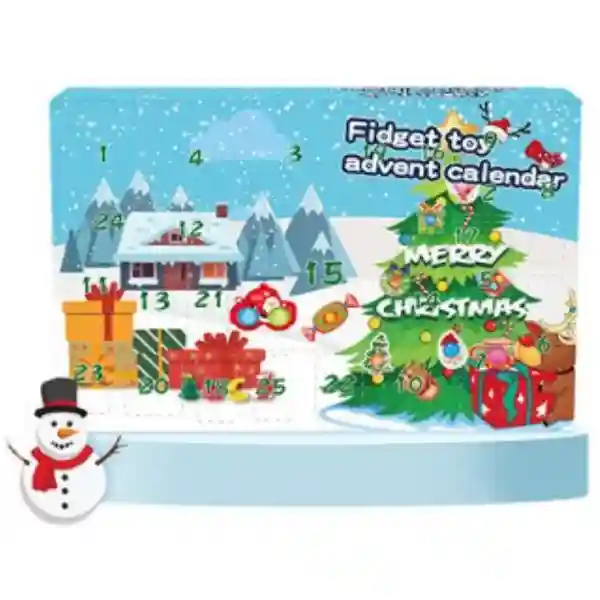 Calendar advent cu jucarii 18014 (10187)