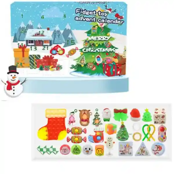 Calendar advent cu jucarii 18014 (10187)