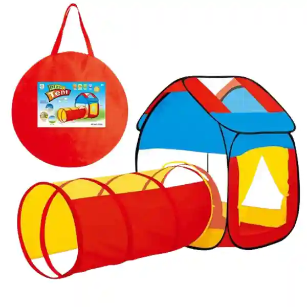 Cort cu tunel pt copii 44x5x44 cm 995-7033A (11183)