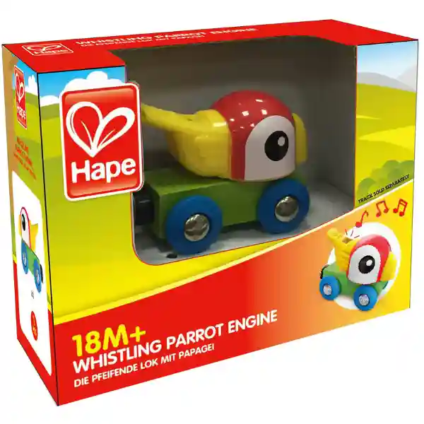 Jucarie educationala "Locomotiva - papagalul care fluiera" 3808 (9893)