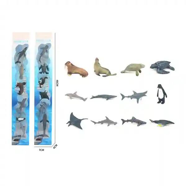 Set animale (6 buc.) 52234/6/7 (9424)