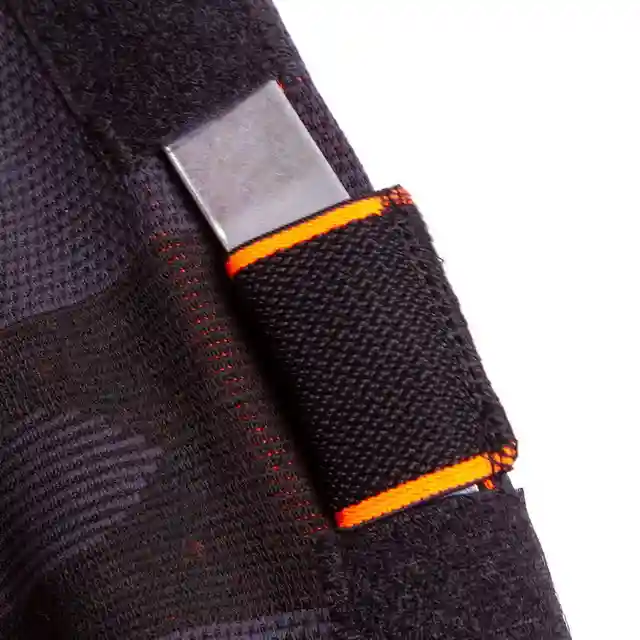 Bandaj fixare pt genunchi cu curea elastica si plastina pt fixare L-XL Exceede 875CA (5573)