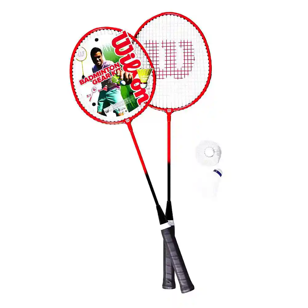 Набор для бадминтона (2 ракетки + 2 воланчика + чехол) Wilson WR135710F3 (10923)