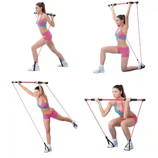 Bara flexibila multifunctionala l=130 cm cu expandere inSPORTline 3374 (10914)