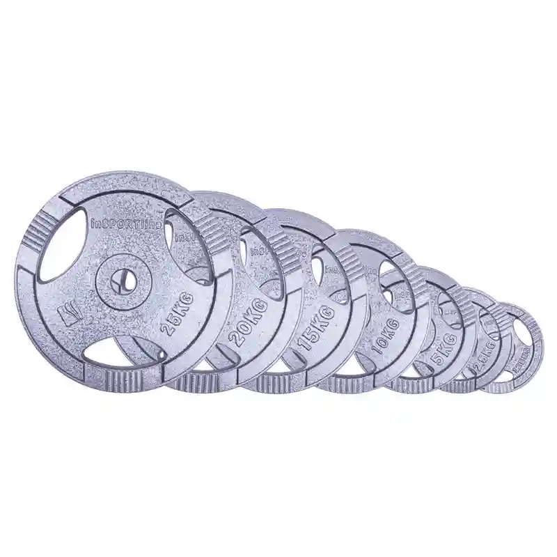 Set de discuri din fonta d=30 mm (14 buc., 1.25-25 kg) inSPORTline Hamerton 12708